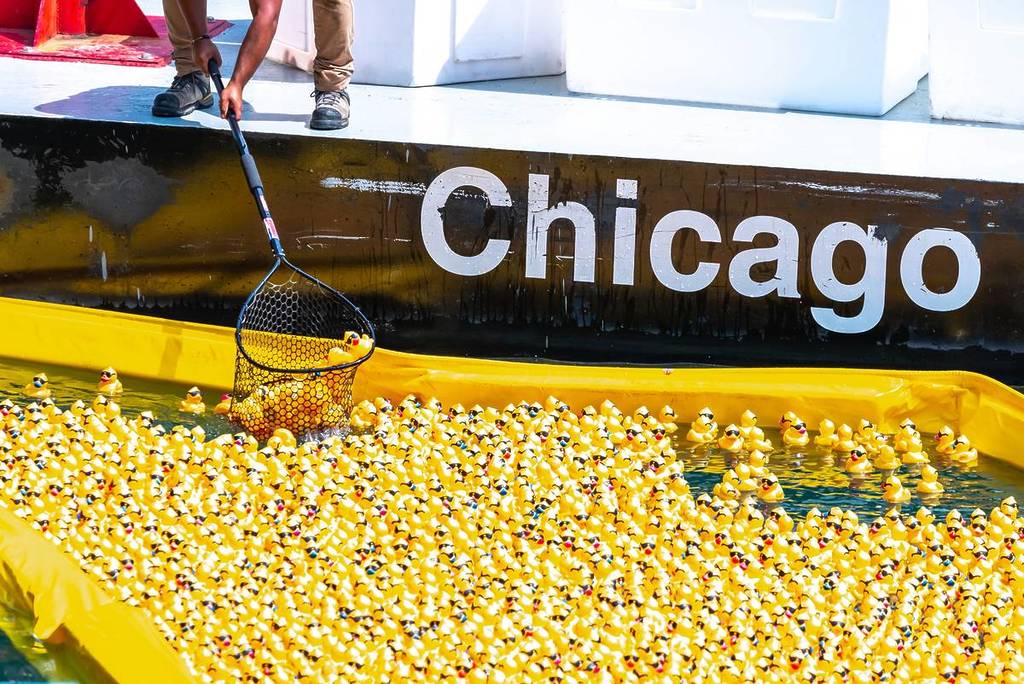 The Quiet Magic of the Chicago Ducky Derby